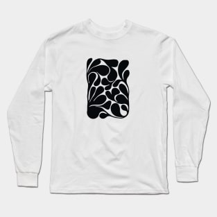 flat floral ornament Long Sleeve T-Shirt